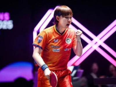 朱雨玲代表澳门亮相全运会