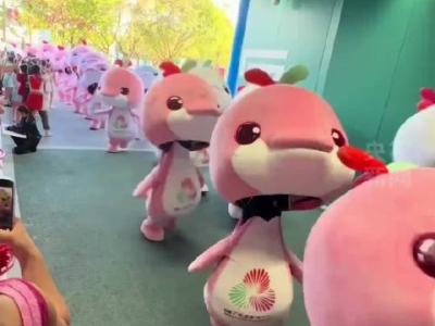 全运会吉祥物“大湾鸡”热销